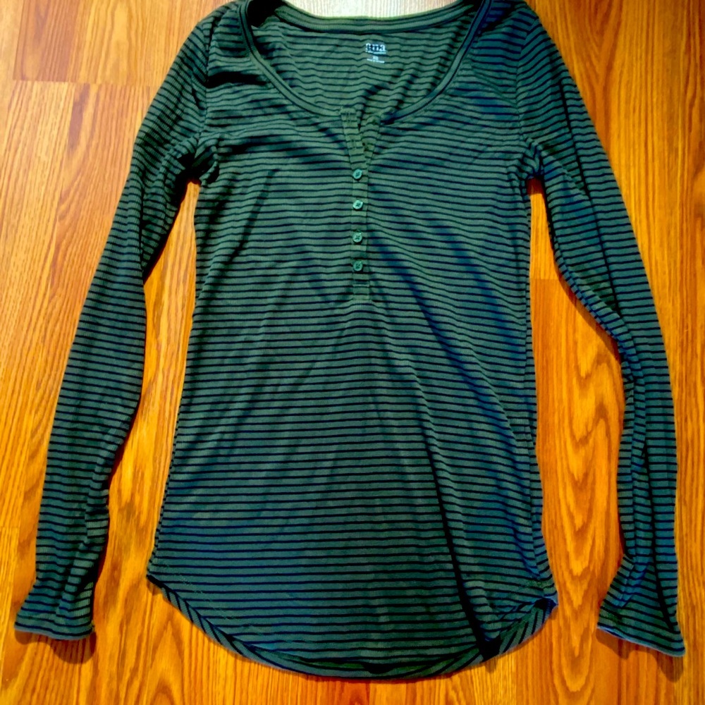 Ana Stripe Long Sleeve Shirt